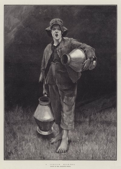 A Cornish Milk-Boy by Marianne Stokes